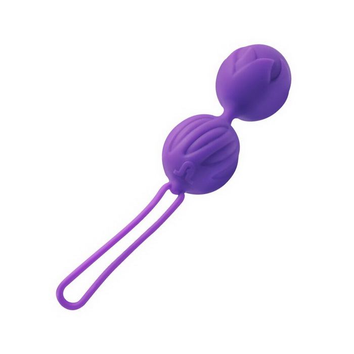 Вагинальные шарики Geisha Lastic Balls размер L, фиолетовые