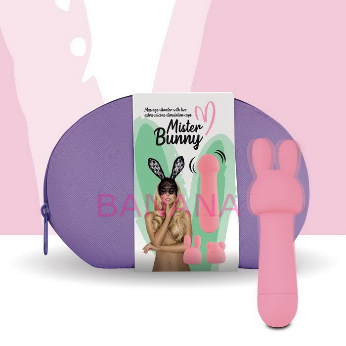 Мини-вибратор FeelzToys Mister Bunny Pink